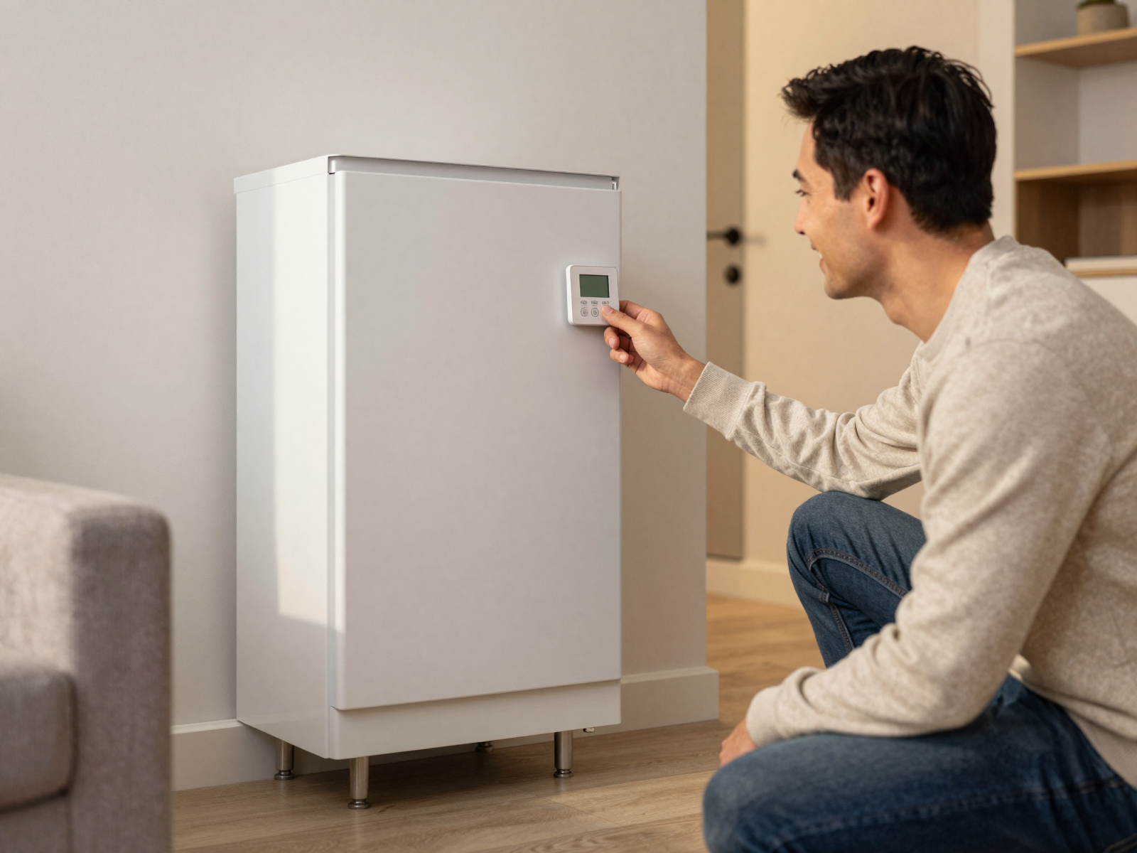 Comfort home with functioning furnace system